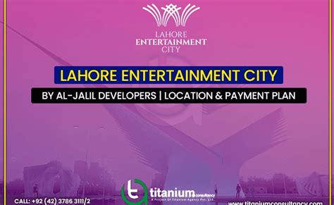 lahore entertainment city location|Lahore Entertainment City Location– Al Jalil Developers.